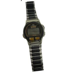 Timex Watch Ironman Triathlon Wristwatch Black Silver Training Activewear
